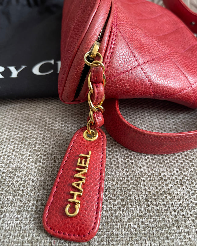Preloved Authentic Chanel Vintage Quilted Waist Bag