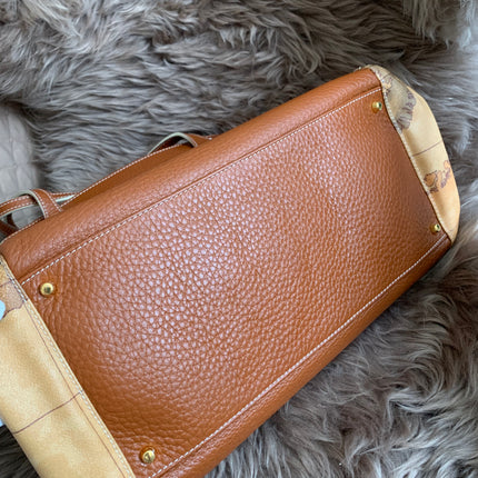 Alviero Prima Classe Leather Tote Bag