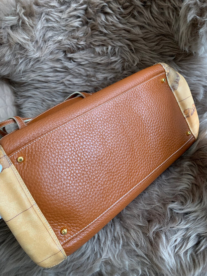 Alviero Prima Classe Leather Tote Bag