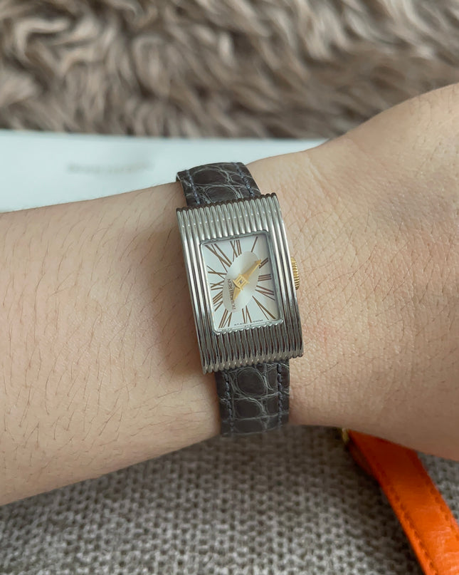 Preloved Authentic Boucheron Reflet Steel Watch with Interchangeable Straps