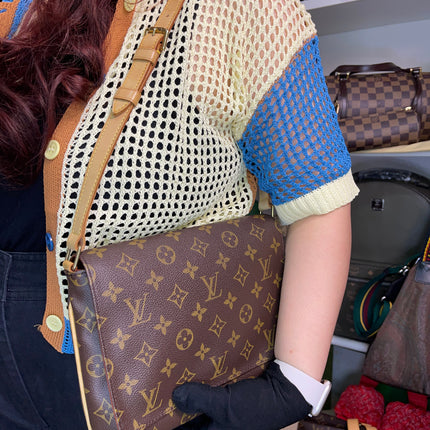 BIG DROP!! Preloved Louis Vuitton  2001 Musette Tango shoulder bag