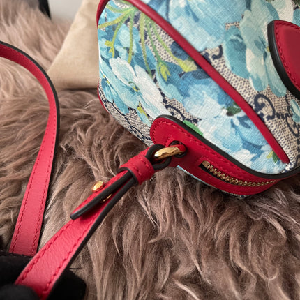 Preloved Authentic Gucci GG Blooms Mini Boston Bag