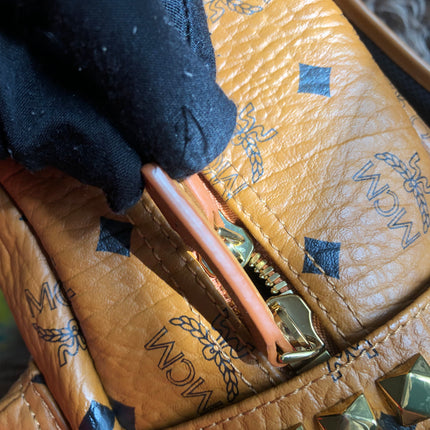 Preloved  MCM Stark Side Studs Backpack