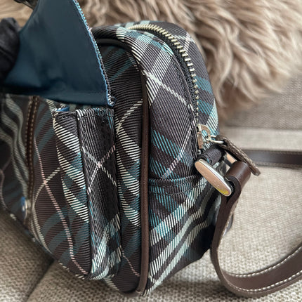 Preloved Authentic Burberry Nova Check Tartan Crossbody Camera Bag
