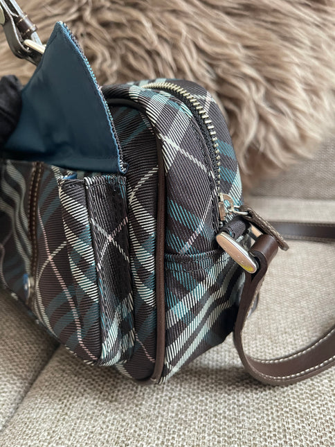 Preloved Authentic Burberry Nova Check Tartan Crossbody Camera Bag