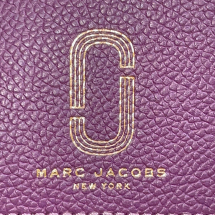 Preloved Authentic Marc Jacobs Interlock Saddle Bag in Plum