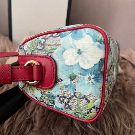 Preloved Authentic Gucci GG Blooms Mini Boston Bag