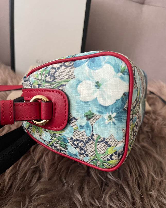 Preloved Authentic Gucci GG Blooms Mini Boston Bag