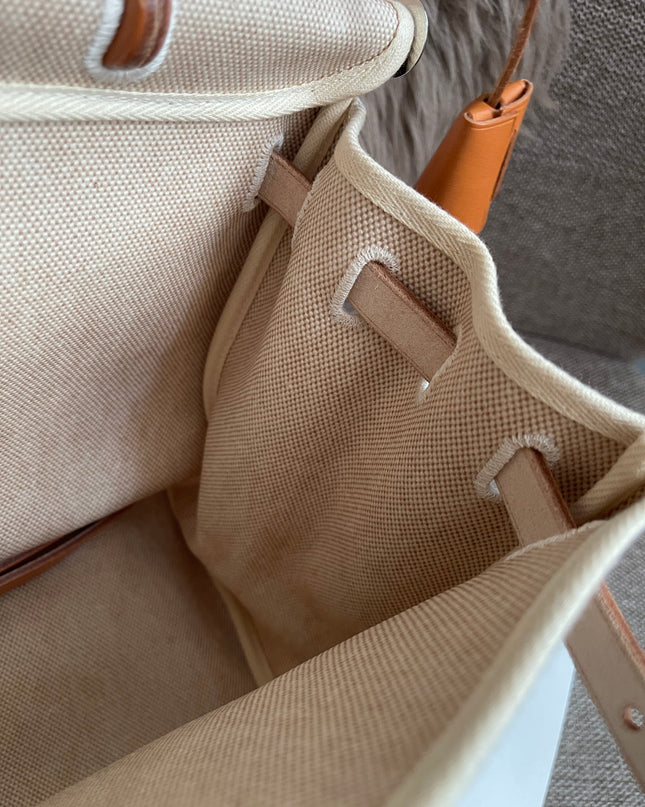 Preloved Authentic Hermes Herbag Zip