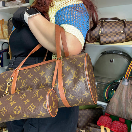 Preloved Louis Vuitton 1993 Monogram Papillon 30 handbag