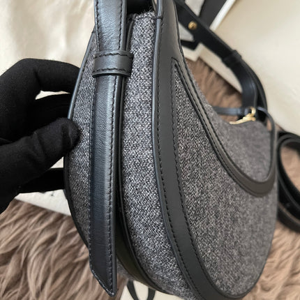 Preloved Authentic Polène Numéro Dix Grained Black Edition Calfskin