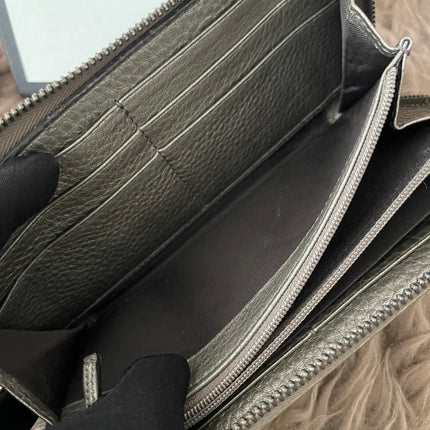 Preloved Authentic Rank A- Gucci Soho Zip-Around Wallet