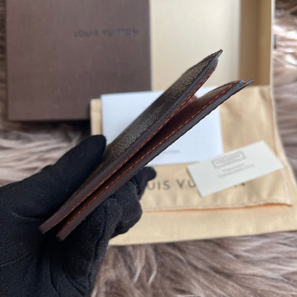 Preloved Louis Vuitton Monogram Porte Billets Credit Wallet