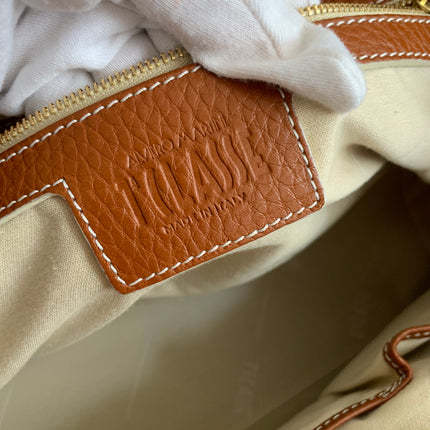 Alviero Prima Classe Leather Tote Bag