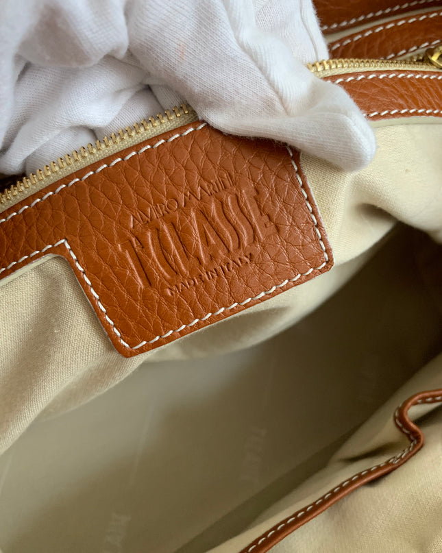 Alviero Prima Classe Leather Tote Bag
