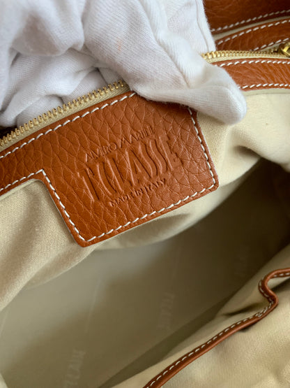 Alviero Prima Classe Leather Tote Bag