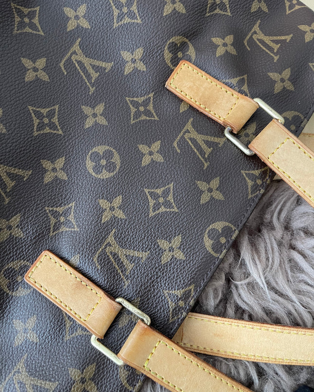 Preloved Authentic Louis Vuitton Cabas Piano Monogram Canvas tote bag