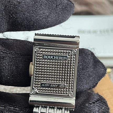 Preloved Authentic Boucheron Reflet Steel Watch with Interchangeable Straps