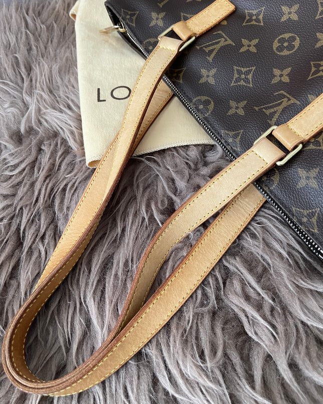 Preloved Authentic Louis Vuitton Cabas Piano Monogram Canvas tote bag
