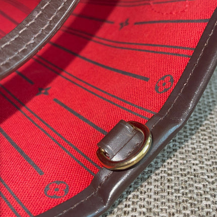 Preloved Authentic Louis Vuitton Neverfull PM — Damier Ebène Canvas