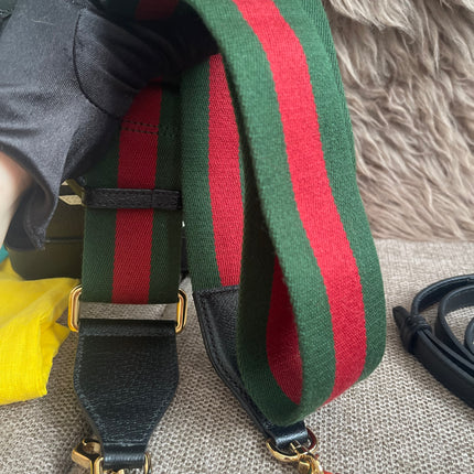 Preloved Authentic Gucci x Adidas Horsebit 1955 Mini Bag