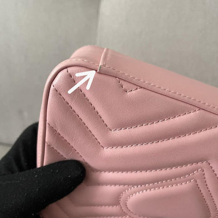 Preloved Authentic GUCCI GG Marmont mini top handle bag