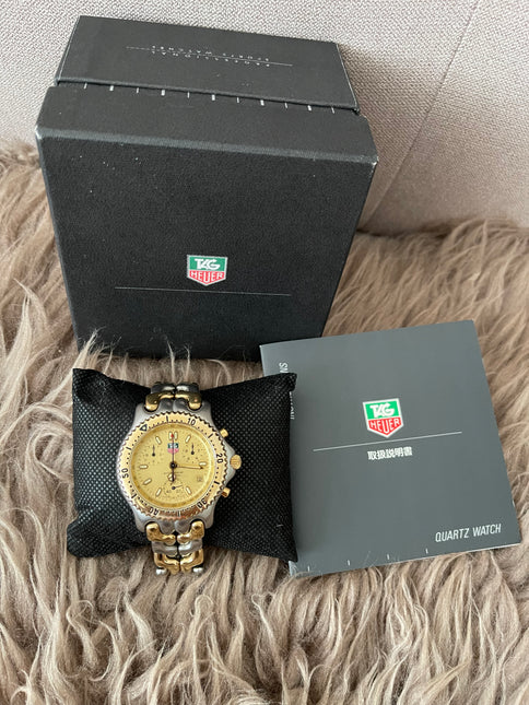 Preloved Authentic TAG Heuer S/el (Sport/Elegance) Professional 200m Chronograph