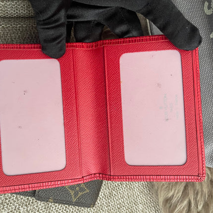 Preloved Authentic LV Bundle Tote, Epi Card Holder & Monogram Wallet
