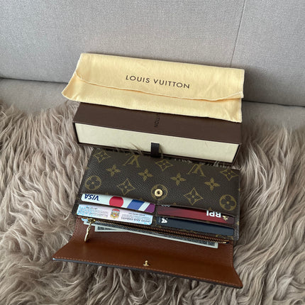 Authentic Preloved Louis Vuitton Sarah Wallet