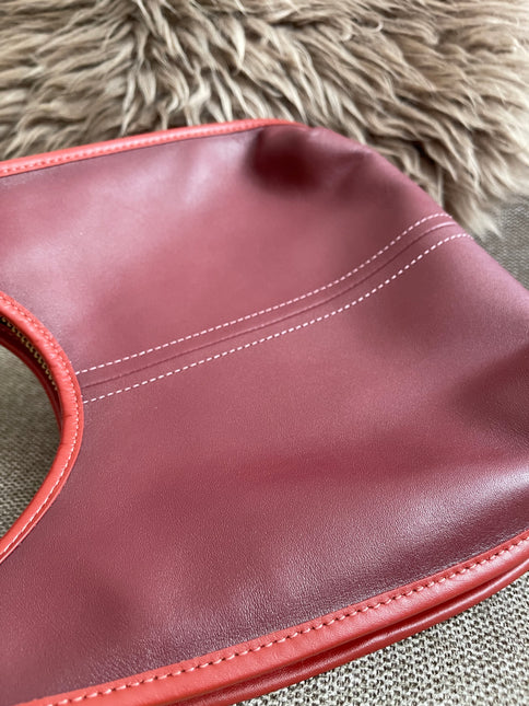 Preloved Authentic Coach Ergo Shoulder Bag in Deep Red