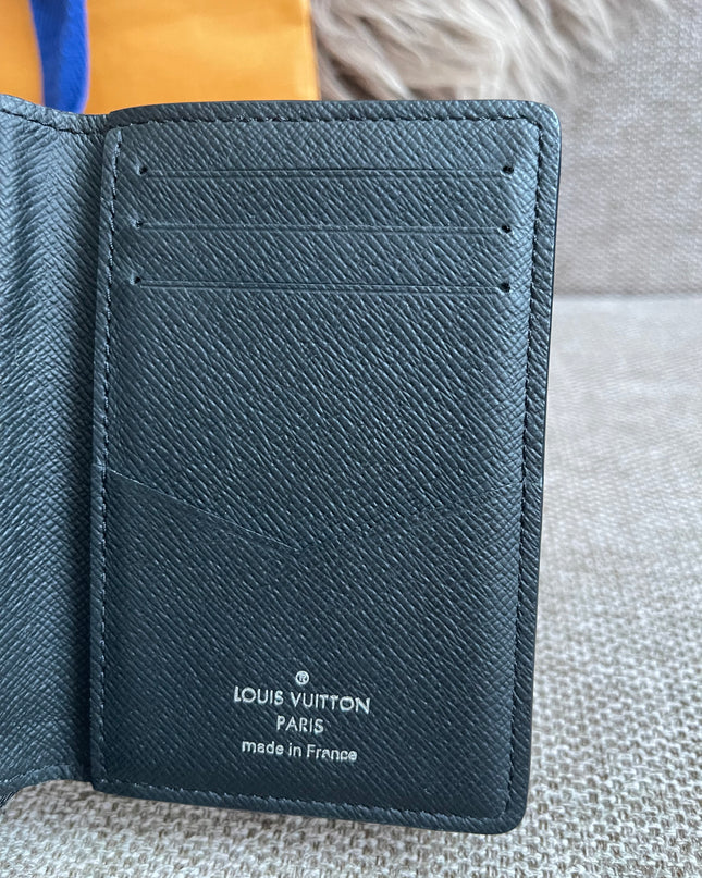 Preloved Authentic Louis Vuitton Slender Wallet in Monogram Eclipse