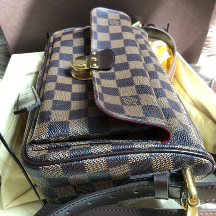 Preloved Louis Vuitton Brown Damier Ebene  Ravello GM