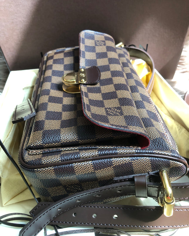 Preloved Louis Vuitton Brown Damier Ebene  Ravello GM