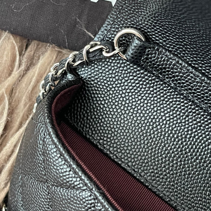 Preloved Authentic Chanel Glasses Case with Chain