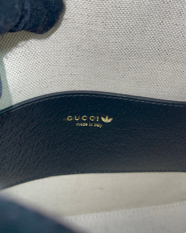 Preloved Authentic Gucci x Adidas Horsebit 1955 Mini Bag