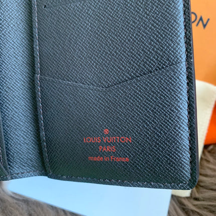 LOUIS VUITTON Damier Ebene Canvas Pocket Organizer
