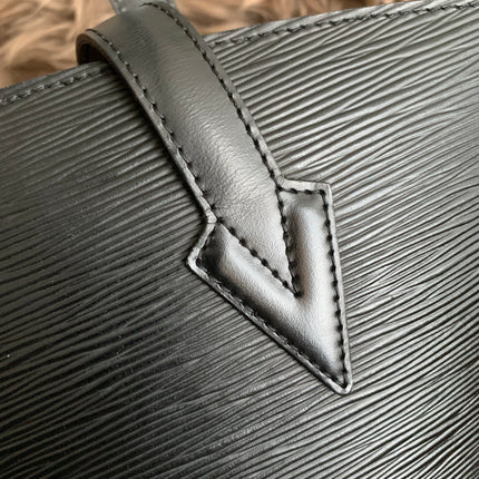 Louis Vuitton Black Epi Leather Saint Jacques PM Tote