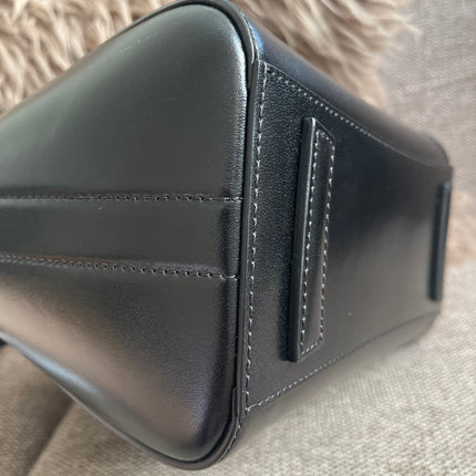 Preloved Authentic Givenchy Mini Antigona Bag Black Calf Leather