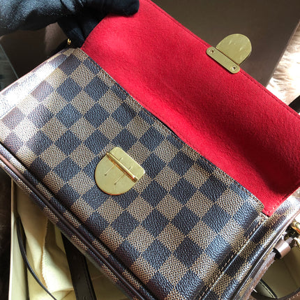 Preloved Louis Vuitton Brown Damier Ebene  Ravello GM