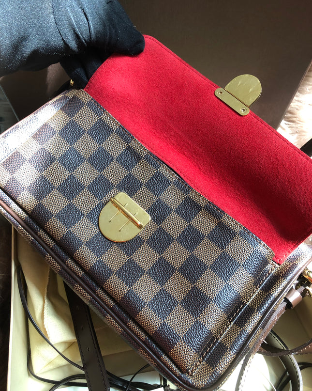 Preloved Louis Vuitton Brown Damier Ebene  Ravello GM