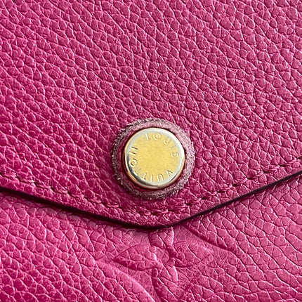 Preloved Authentic Louis Vuitton Monogram Empreinte Sarah Wallet – Fuchsia