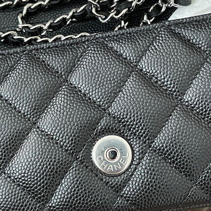 Preloved Authentic Chanel Glasses Case with Chain