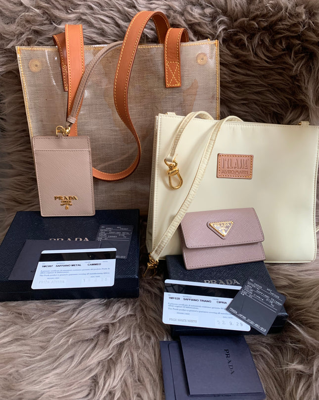 Alviero Prima Classe Small Clear Tote Bag