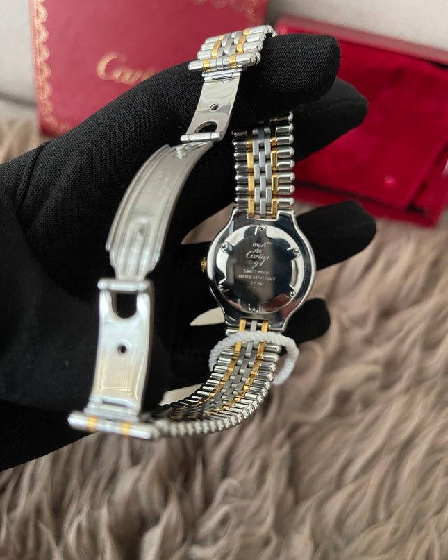 Preloved Authentic Rank A Cartier 21 Must de Cartier Watch 16.5cm