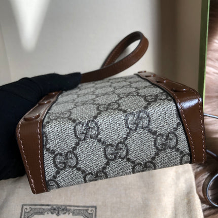 Preloved Gucci Horsebit 1955 mini bag