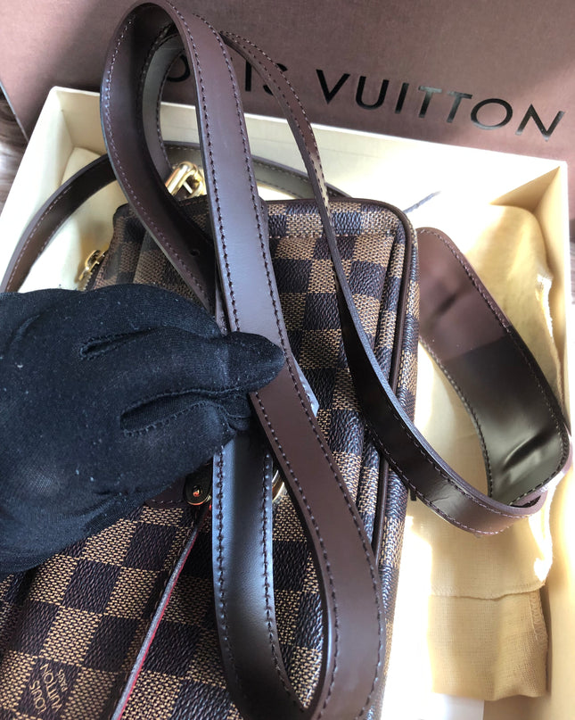Preloved Louis Vuitton Brown Damier Ebene  Ravello GM