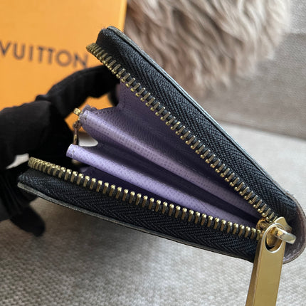 Preloved Authentic Louis Vuitton Zippy Wallet – Multicolor Monogram Black (Murakami) with Box