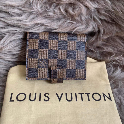 Louis Vuitton Mini Agenda Damier Ebene (Card Holder )
