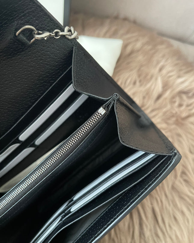 Preloved Authentic Gucci Dionysus Web Chain Wallet Leather Small crossbody bag