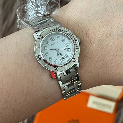Preloved Authentic Hermès Clipper Diver CL5.210